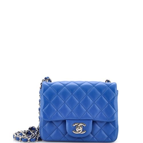 Pre-owned Chanel Leather Handbag In Blue