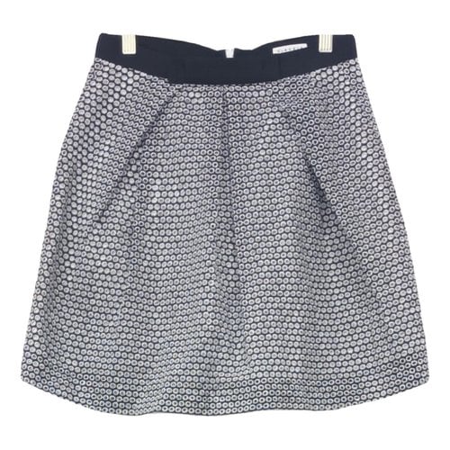 Pre-owned Claudie Pierlot Mini Skirt In Grey