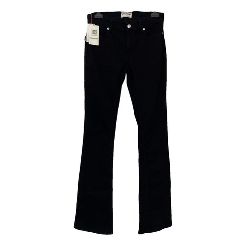 Pre-owned Zadig & Voltaire Bootcut Jeans In Black