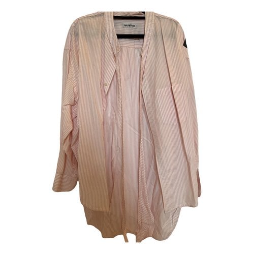 Pre-owned Balenciaga Blouse In Pink