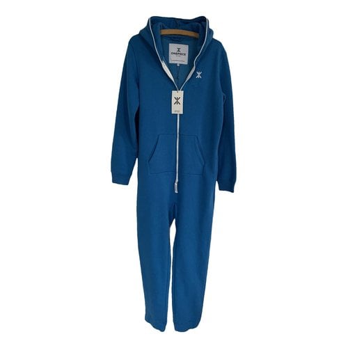 Pre-owned One Piece Jumpsuit In Blue