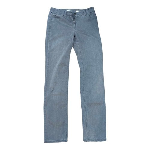 Pre-owned Gerry Weber Slim Jeans In Grey