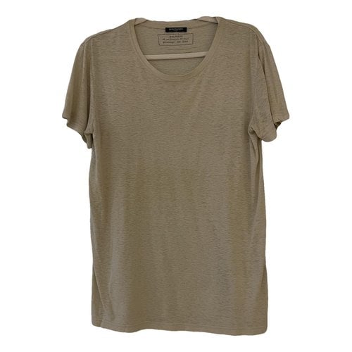 Pre-owned Balmain Silk T-shirt In Other