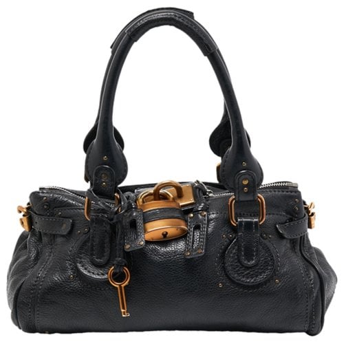 Pre-owned Chloé Leather Satchel In Black