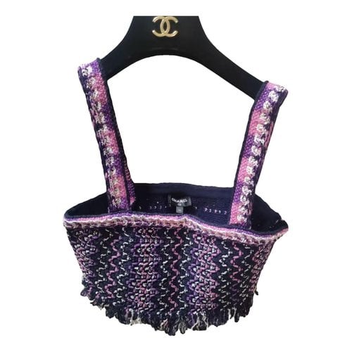 Pre-owned Chanel Corset In Purple
