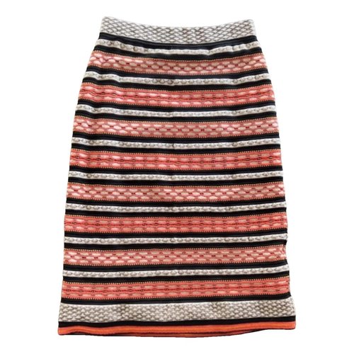 Pre-owned M Missoni Mid-length Skirt In Multicolour