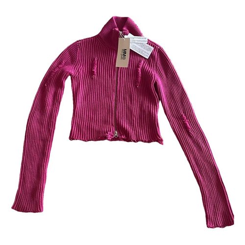 Pre-owned Mm6 Maison Margiela Cardigan In Pink