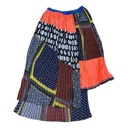 Pre-owned Kolor Maxi Skirt In Multicolour