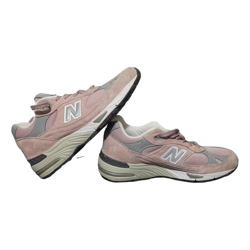 Pre-owned New Balance 991 Trainers In Pink