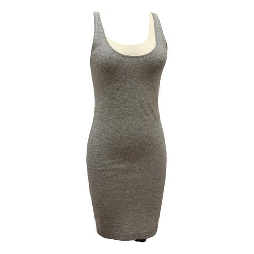 Pre-owned Demylee Wool Mid-length Dress In Grey