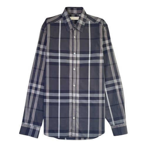 Pre-owned Burberry Shirt In Anthracite