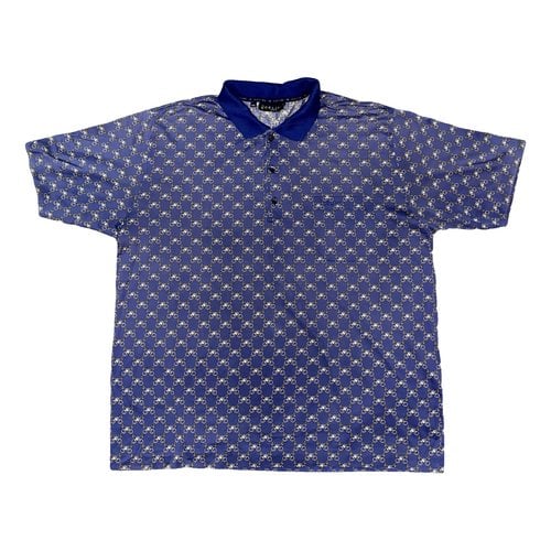Pre-owned Celine Polo Shirt In Blue