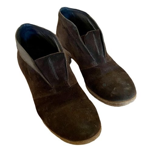 Pre-owned Marsèll Mocassin Boots In Brown