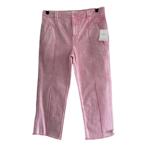 Pre-owned Isabel Marant Étoile Large Jeans In Pink