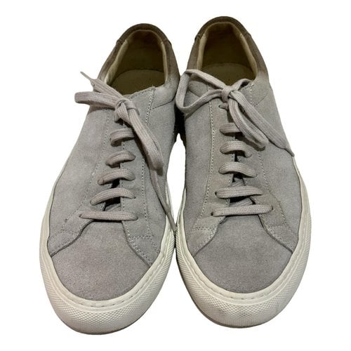 Pre-owned Common Projects Trainers In Blue