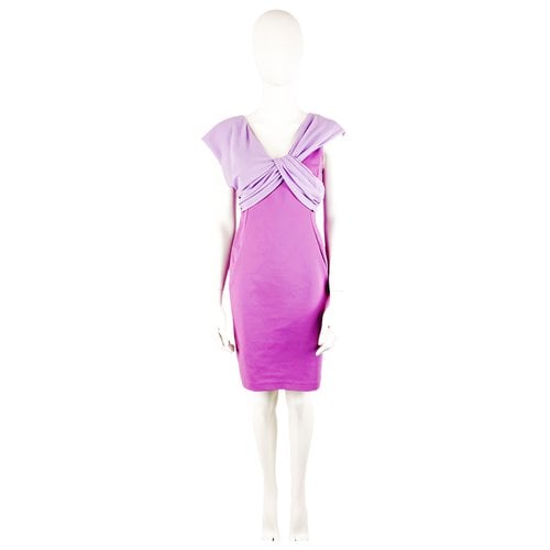 Pre-owned Pinko Dress In Purple
