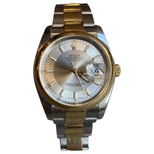 Pre-owned Rolex Datejust Ii 41mm Watch In Metallic