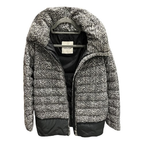 Pre-owned Moncler Wool Puffer In Multicolour
