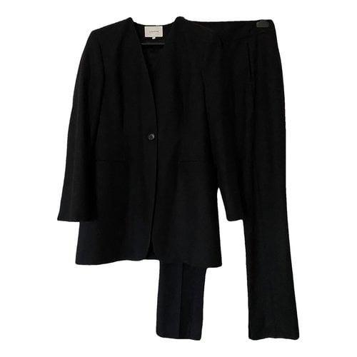 Pre-owned La Collection Wool Suit Jacket In Black