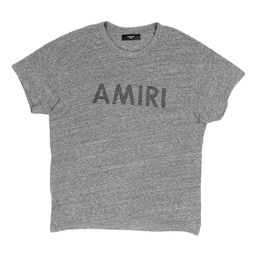 Pre-owned Amiri T-shirt In Grey