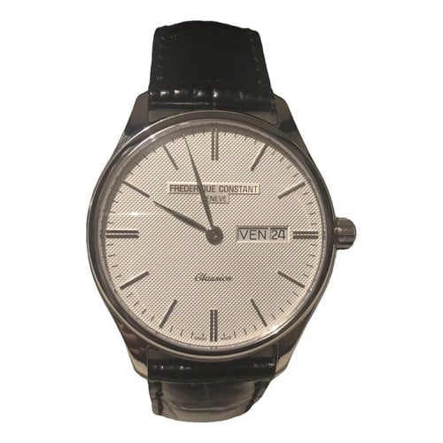 Pre-owned Frederique Constant Classic Watch In Metallic