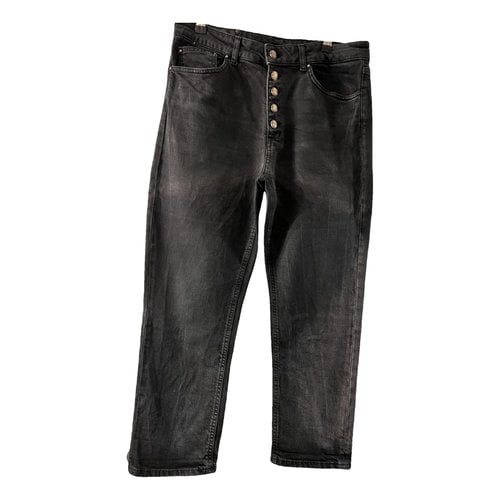 Pre-owned Dondup Short Jeans In Black