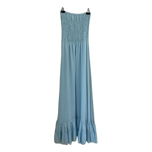 Pre-owned Denny Rose Maxi Dress In Blue