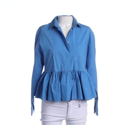 Pre-owned Msgm Blouse In Blue
