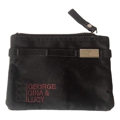 Pre-owned George Gina & Lucy Wallet In Black
