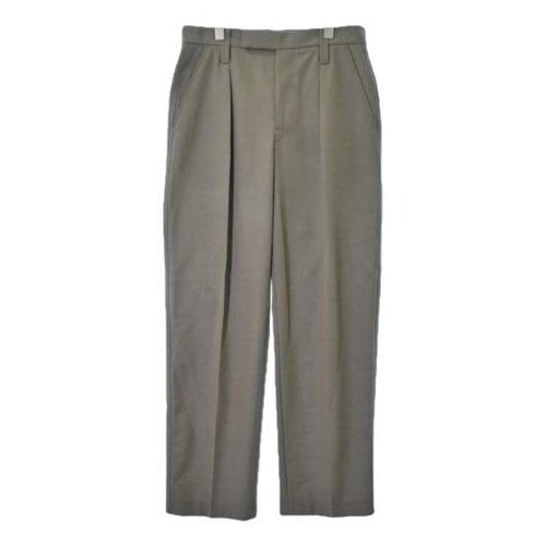 Pre-owned Lemaire Trousers In Grey
