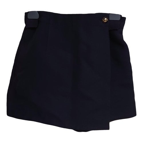Pre-owned Dior Wool Shorts In Black