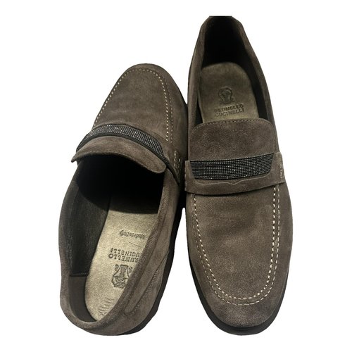 Pre-owned Brunello Cucinelli Leather Flats In Other