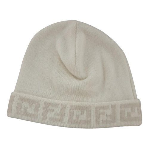 Pre-owned Fendi Cashmere Beanie In Other