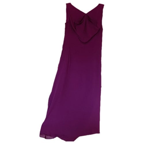Pre-owned Zac Posen Mid-length Dress In Purple