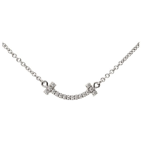 Pre-owned Tiffany & Co White Gold Necklace