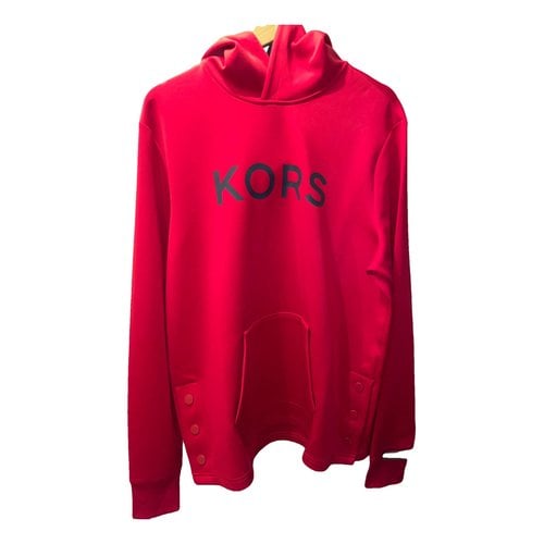 Pre-owned Michael Kors Sweatshirt In Red