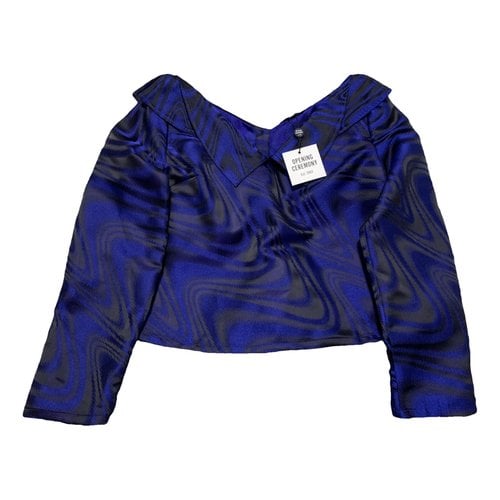 Pre-owned Opening Ceremony Blouse In Blue