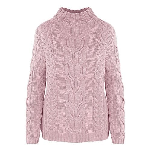Pre-owned Malo Wool Jumper In Pink