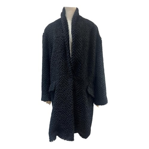 Pre-owned Isabel Marant Wool Coat In Black