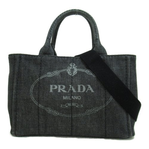 Pre-owned Prada Tote In Black