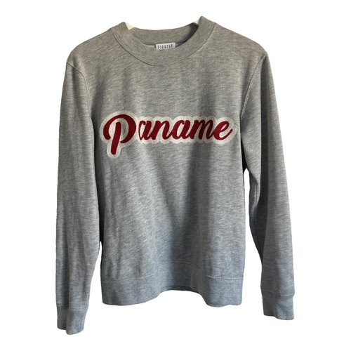 Pre-owned Claudie Pierlot Sweatshirt In Grey