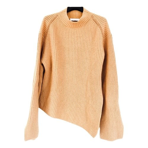 Pre-owned Jonathan Simkhai Cashmere Jumper In Camel