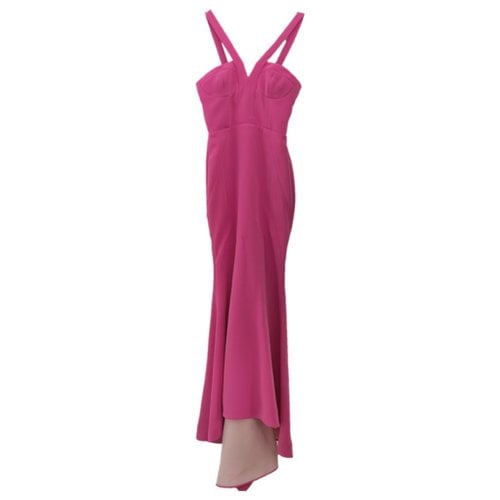 Pre-owned Rebecca Vallance Maxi Dress In Pink
