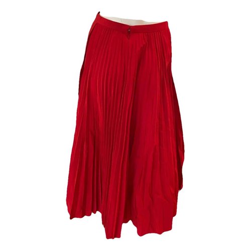 Pre-owned Valentino Mid-length Skirt In Red