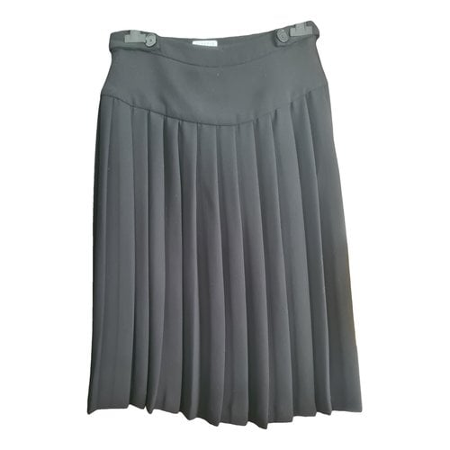 Pre-owned Claudie Pierlot Mid-length Skirt In Black