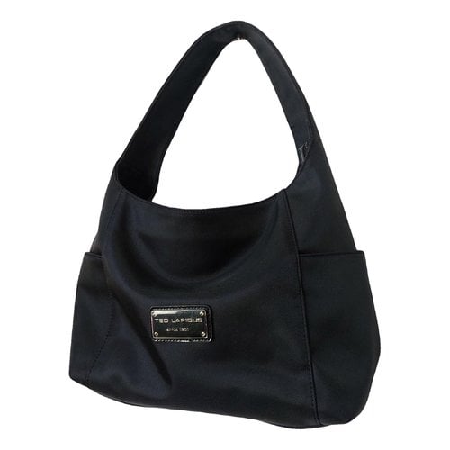 Pre-owned Ted Lapidus Cloth Handbag In Black