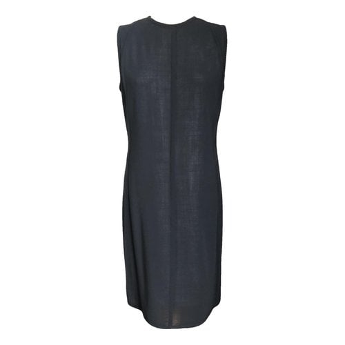Pre-owned Narciso Rodriguez Wool Dress In Black