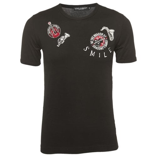 Pre-owned Dolce & Gabbana T-shirt In Black