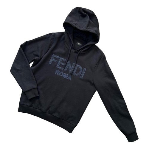 Pre-owned Fendi Jacket In Black