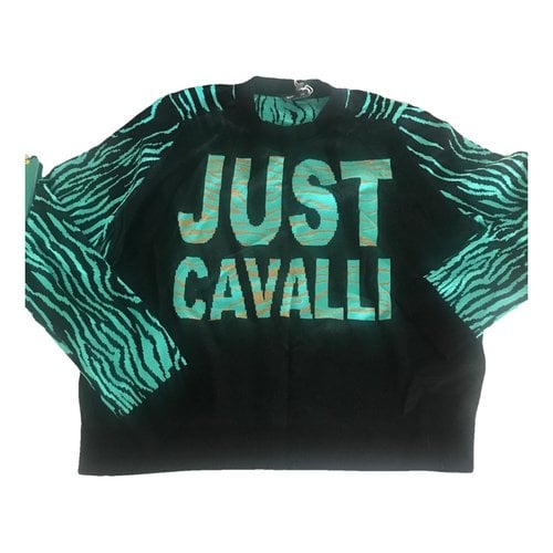 Pre-owned Just Cavalli Jumper In Black